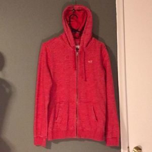 Hollister Hoodie (Red, Adult Small)‎